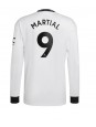 Manchester United Anthony Martial #9 Auswärtstrikot 2022-23 Langarm